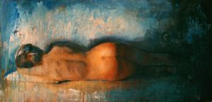 New Nude Figure Painting By Escha Van Den Bogerd